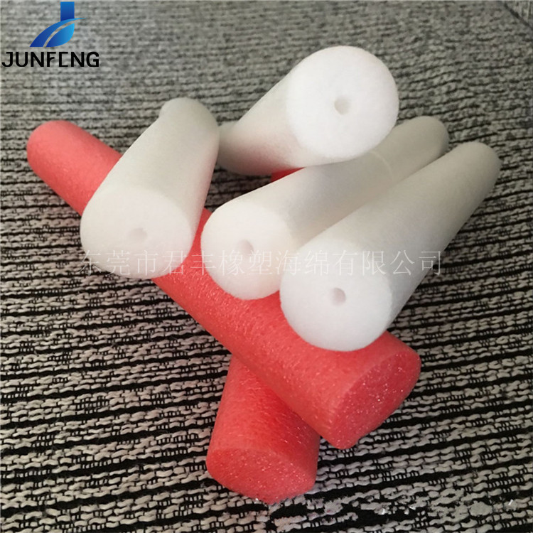 彩色EPE实心珍珠棉圆棒空心管 实心泡沫棒 圆柱形珍珠棉棒材