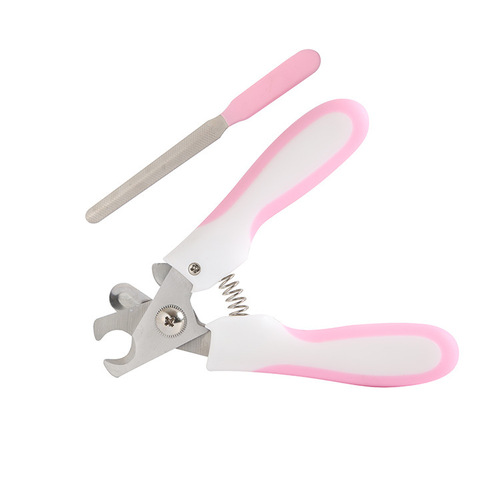 Stainless Steel Pet Nail Clipper Nail Clipper Set Cat Nail Trimmer Dog Cleaning and Grooming Tool