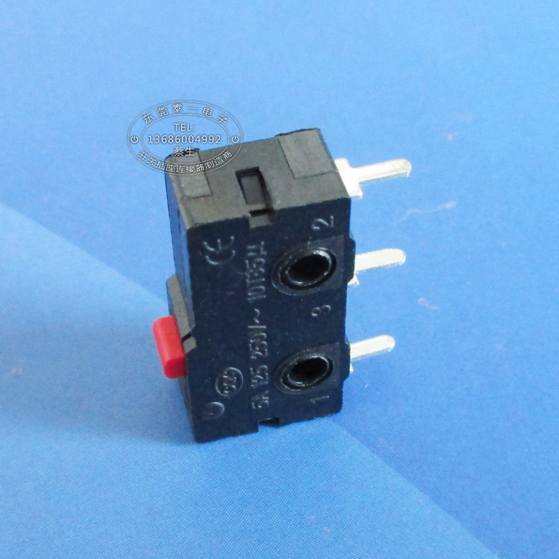 母婴小家电小型行程开关温控设备三脚好质量小型微动开关KW12-A