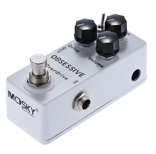 MOSKYAUDIO OVERDRIVE efecto de sobrecarga de distorsión de guitarra. Alta ganancia, fábrica al por mayor