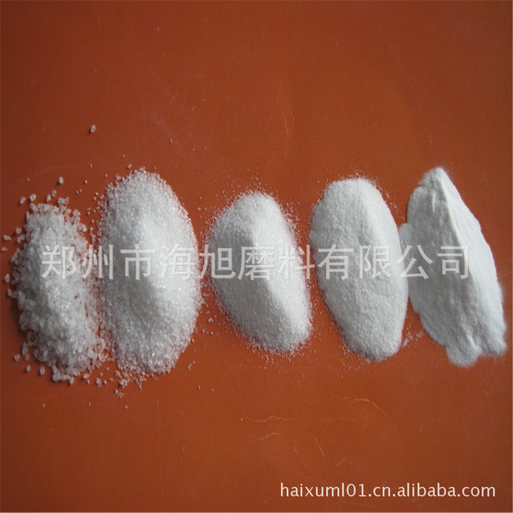 喷砂，砂轮用电熔白刚玉粒度砂12-60目 厂家现货 白刚玉价格