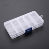 Storage box, plastic accessory, beads, 10 cells, 15 cells, 24 cells, 36 cells