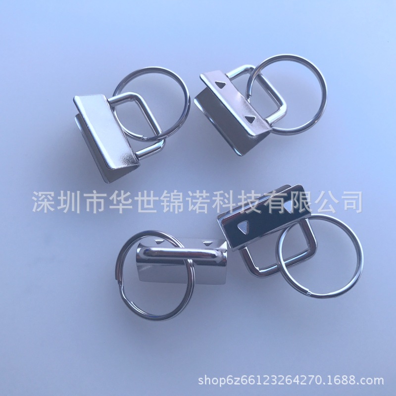 尾夹厂家批发25mm尾夹皮带箱包尾夹织带尾夹绳夹扣织带夹腰包