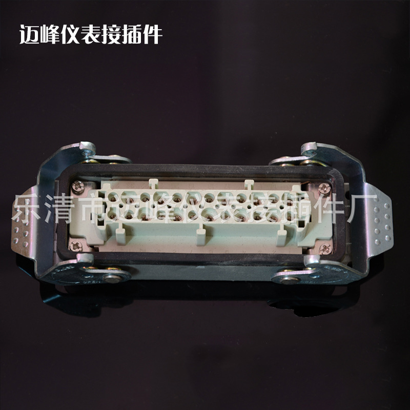 现货华峰牌(HF)热流道 矩HDC-HE-024矩形航空插头及重载连接器