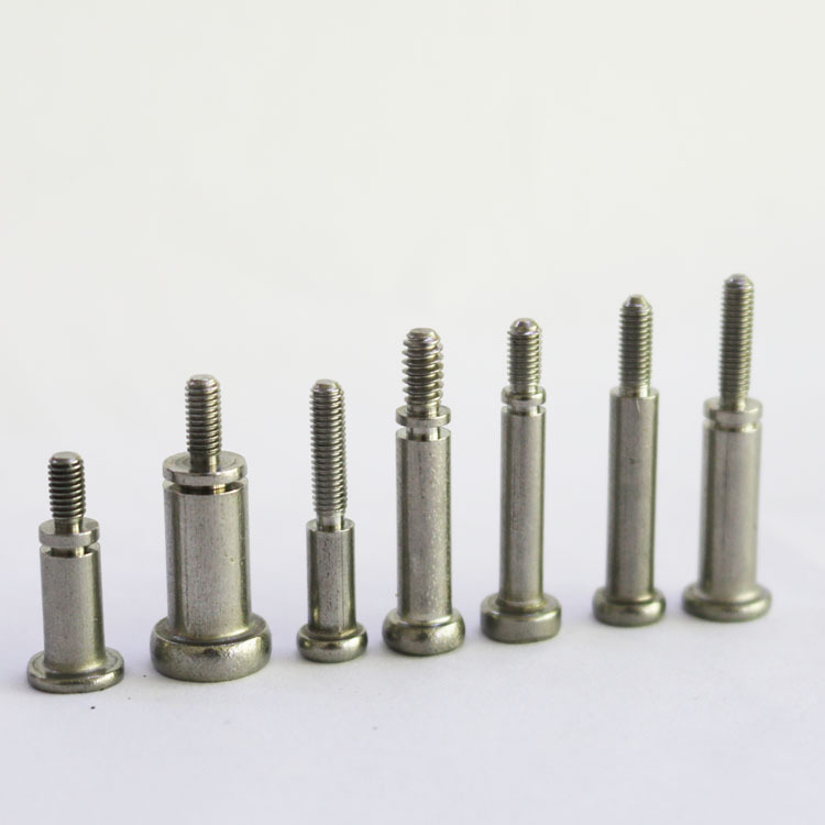 批发十字槽圆头定位台阶螺丝散热器不锈钢螺钉非标m3半牙轴位螺钉