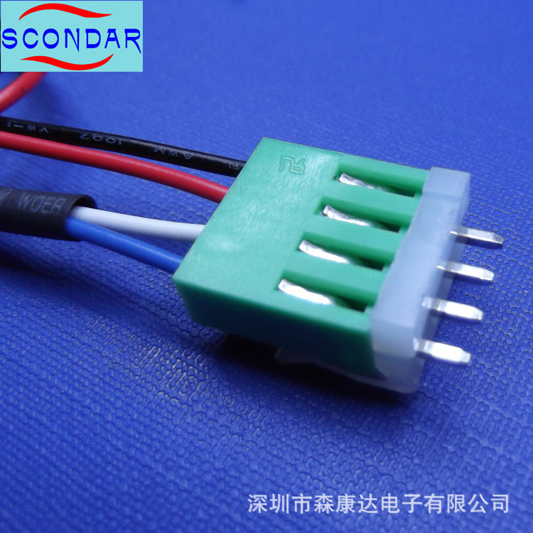 厂家直销现货汽车喇叭连接器线束  3.96mm间距 Molex 2139/3069