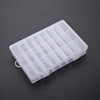 Storage box, plastic accessory, beads, 10 cells, 15 cells, 24 cells, 36 cells