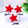 Selling cute puppy hair clip, love hair jewelry spring puppies pushing Mengfeng car chick card card