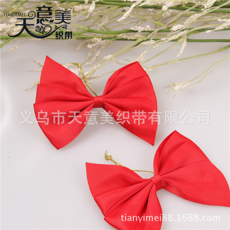 4cm rojo costilla cinturón cintura arco regalo embalaje decoración satén cinturón arco Ropa Accesorios