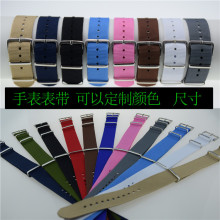 单色帆布外贸爆款尼龙表带百搭休闲简约潮流时尚厂家直销批发