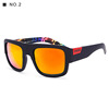 KDEAM big frame men's sunglasses HD polarized fishing glasses colorful outdoor reflective sunglasses KD03X