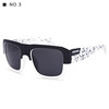 KDEAM big frame men's sunglasses HD polarized fishing glasses colorful outdoor reflective sunglasses KD03X