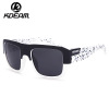 KDEAM big frame men's sunglasses HD polarized fishing glasses colorful outdoor reflective sunglasses KD03X