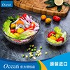 Ocean imported glass salad bowl home instant noodle bowl soup bowl bowl bowl fruit bowl fruit dish spicy bowl vegetable bowl