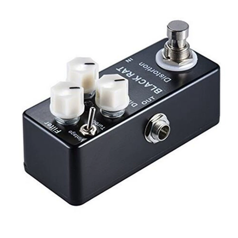 MOSKYAUDIO Мини-гитарный эффектор Rat Distortion BLACK RAT Distortion