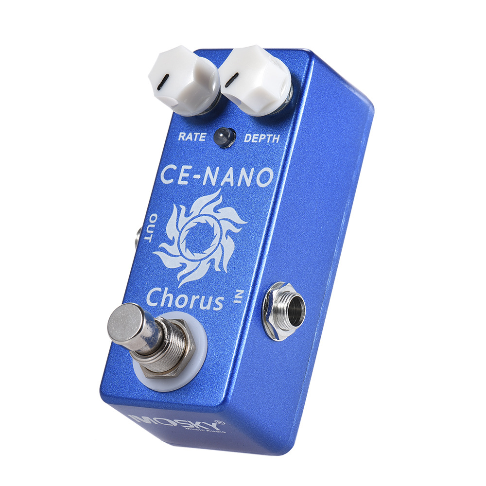 Fábrica directa MOSKYAUDIO Mini Guitarra efecto coro CE-NANO coro