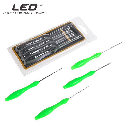 27935 LEO/LEO [European fishing gear plastic crochet hook 4-piece set] European bait threading tools wholesale