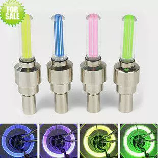 Оптовая велосипед газовая насадка лампа клапан сердечника лампа Hot Wheel колесная лампа аксессуары для верховой езды синий свет единая цена