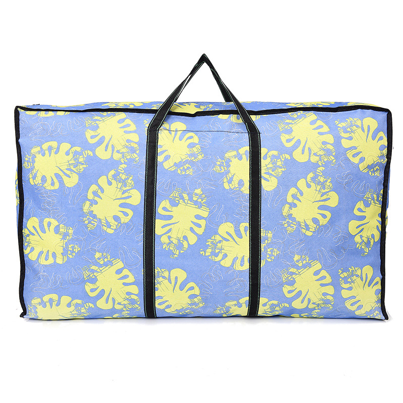 搬家袋特大加厚防水牛津布棉被收纳袋大容量行李袋手提编织袋批发