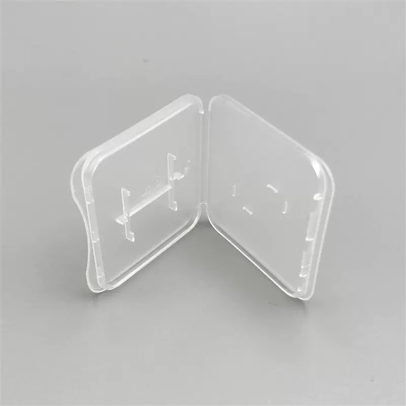 供应 TF卡单盒 单卡小白盒 内存卡收纳盒 存储卡保护盒 PP塑料盒