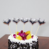 Wholesale Cake Respuent Birthday Plagia Pu Leather Pentagon Love Dessert Purchase Dental Passing Dental Passing 5 Pack