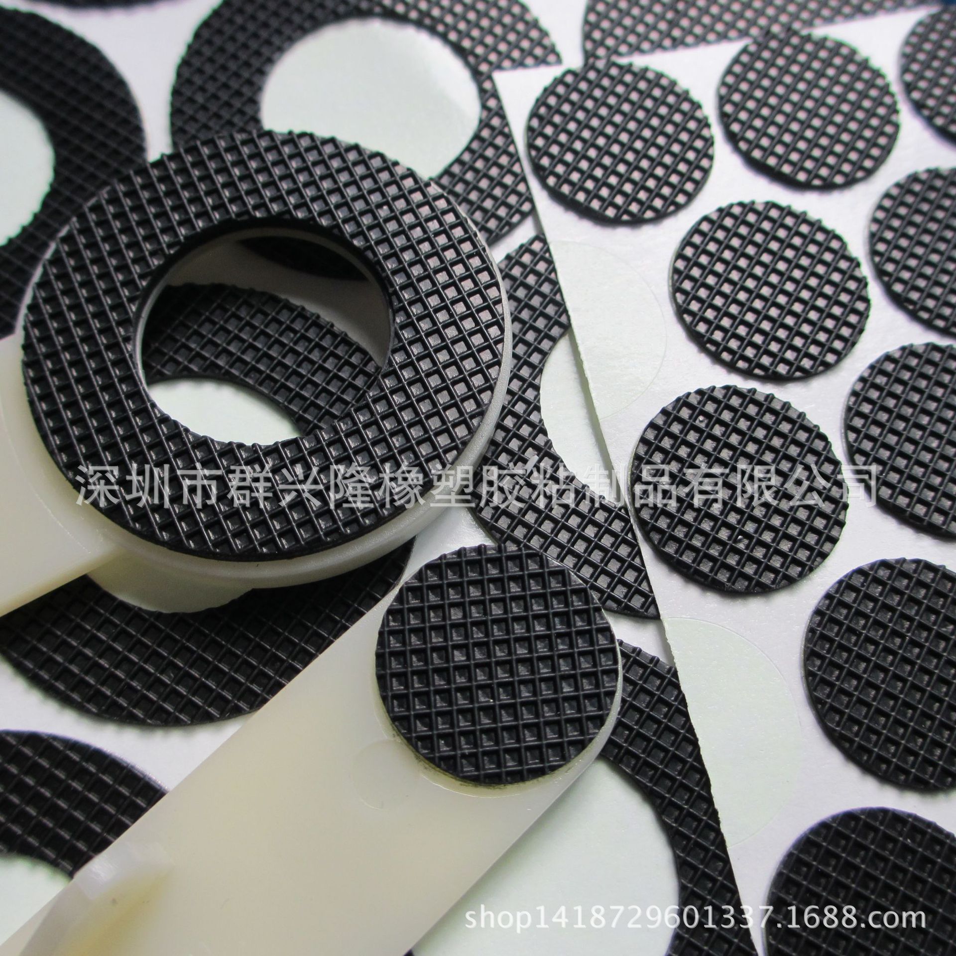 CPL偏振镜硅胶垫  52MM防滑硅胶垫 手机夹子防震硅胶垫片