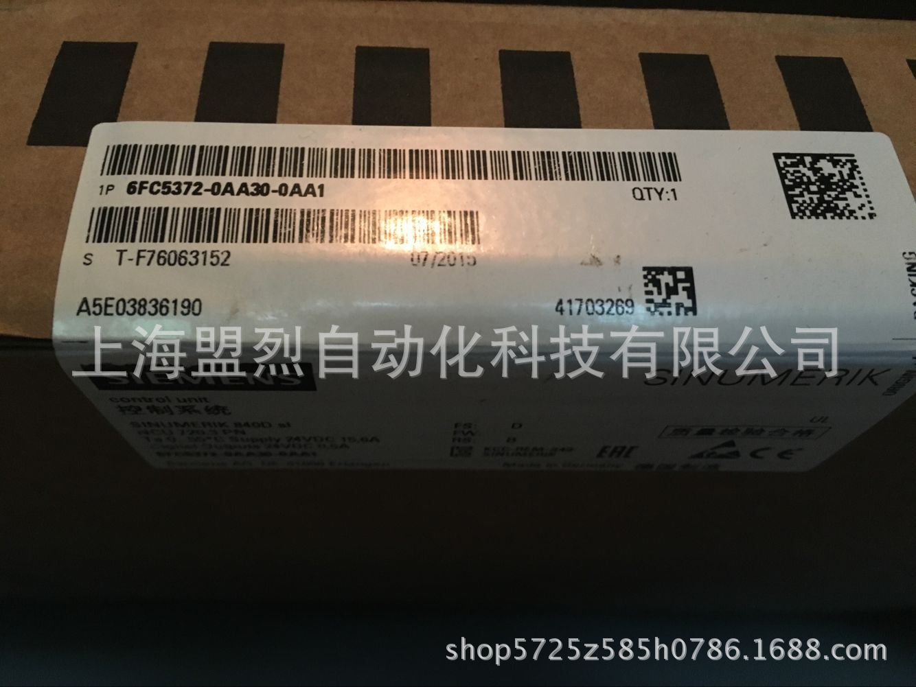 6FC5372-0AA30-0AB0 西门子NCU720.3BPN数控主板6FC5372-0AA30-0A
