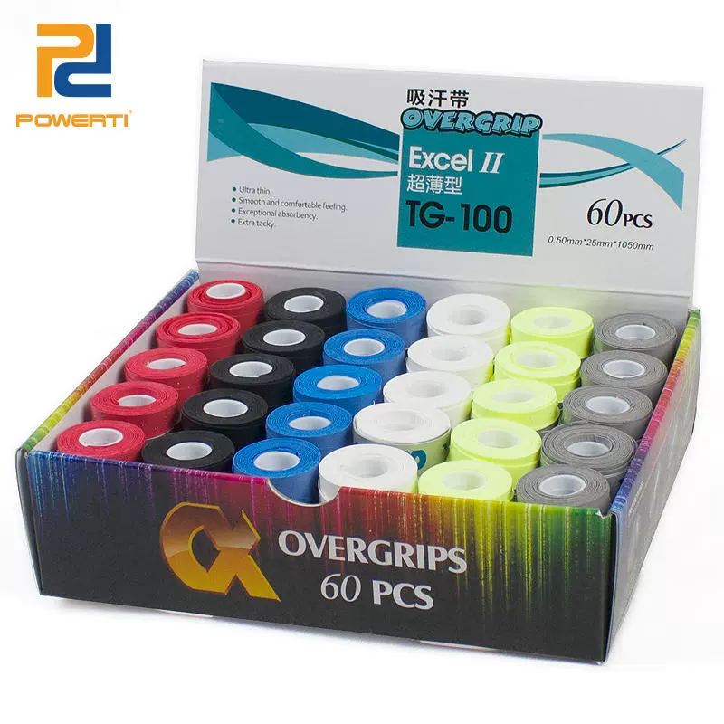 Alpha TG100 Тонкая 0,5 Липкая ракетка для бадминтона Ракетка Пот Band Ручной клей