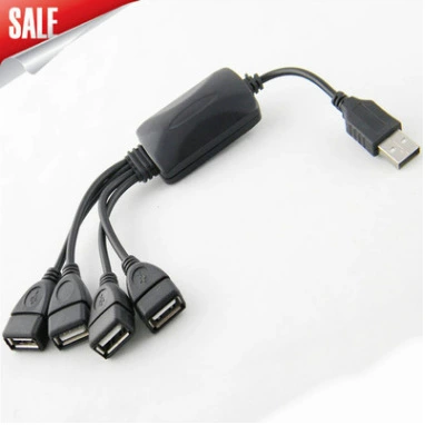 Octopus HUB линейный USB-разветвитель для компьютера, периферийный концентратор с одной на четыре розетки, многоинтерфейсное расширение