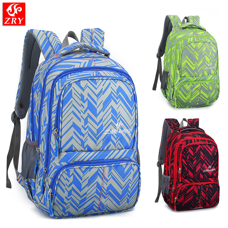 Liquidación especial mochila de estudiante de escuela secundaria estilo universitario mochila de estudiante de escuela secundaria masculino y femenino estudiante de escuela primaria grado 5-6