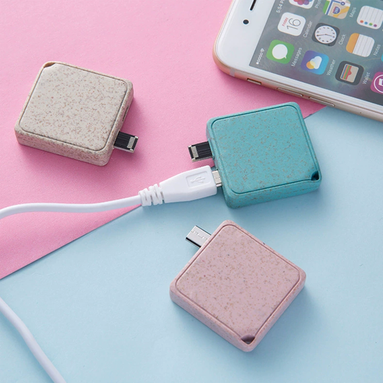 Перерабатываемая неразовая маленькая бумага Mobile Power Mini портативная Аварийная зарядка купец сокровищ живой дренаж