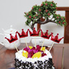 Wholesale Cake Respuent Birthday Plagia Pu Leather Pentagon Love Dessert Purchase Dental Passing Dental Passing 5 Pack