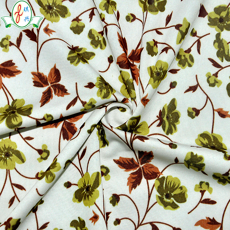 供应涤氨弹力布牛奶丝纬编针织内衣面料 柔软细腻轻薄内裤面料