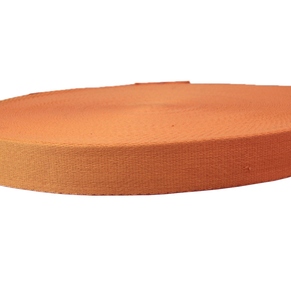 广州力满工厂现货 38mm 1.2寸 2.5公分 6分 2cm 橙色 斜纹涤棉带