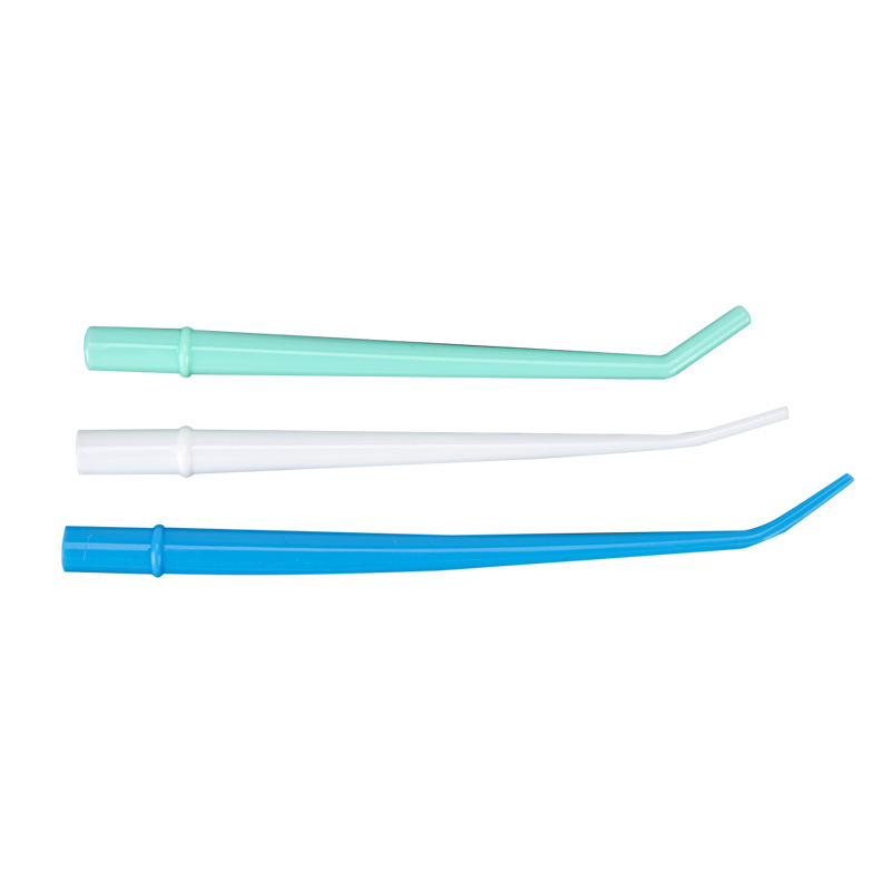 Cirugía dental codo paja oral consumibles dentales paja fuerte desechable de alta velocidad tubo de saliva material oral image 2