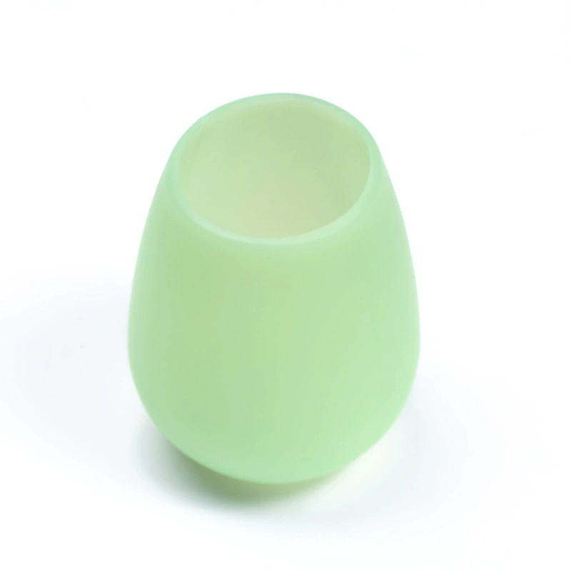 Silicone handheld multicoloured wineglass, wholesale