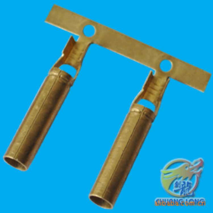 批发供应4.0铜管端子直径4.0mm防水插连接器端子4.5圆管接线端子