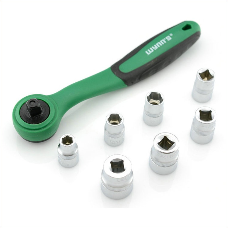 威力狮1/4弯柄棘轮扳手3/8套筒组套扳手1/2套筒扳手组W0650 W0651