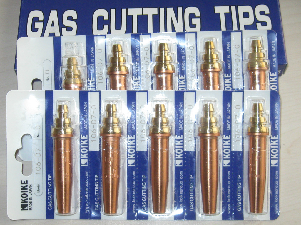 供应原装日本小池酸素KOIKE火焰丙烷、乙炔割嘴106-D7,106HC