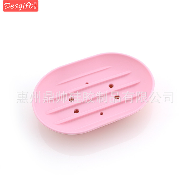 Amazon colorido antideslizante titular de jabón de silicona drenaje caja de jabón titular de jabón de silicona baño ponche-libre