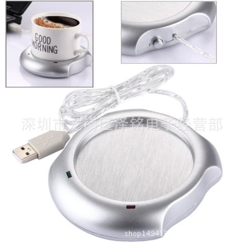 Metal thermos, glass