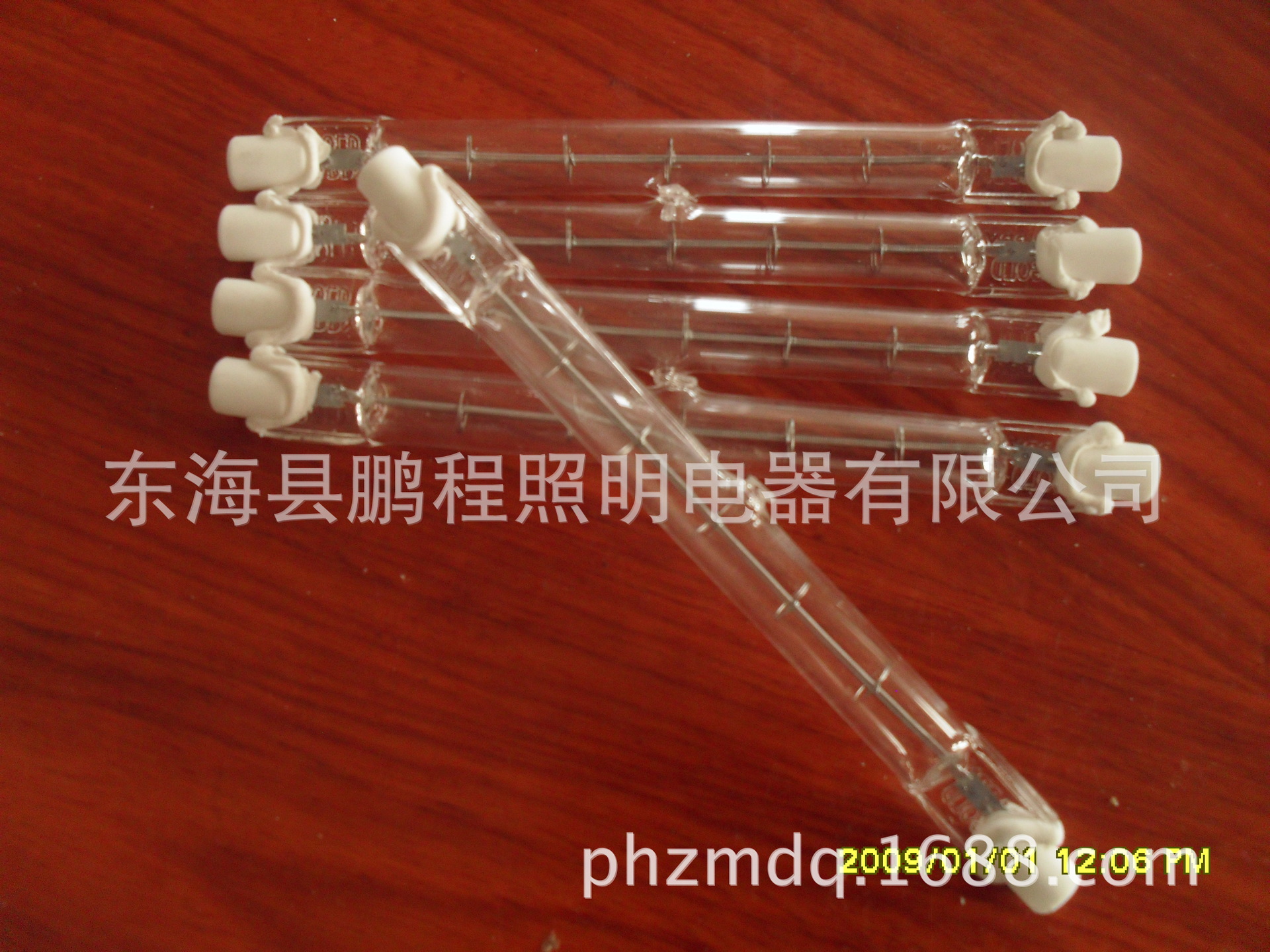 Pin de fábrica 118 tipo superior 500W yodo lámpara de tungsteno lámpara halógena calentador de tubo de cuarzo ventas directas de la fábrica digno de confianza