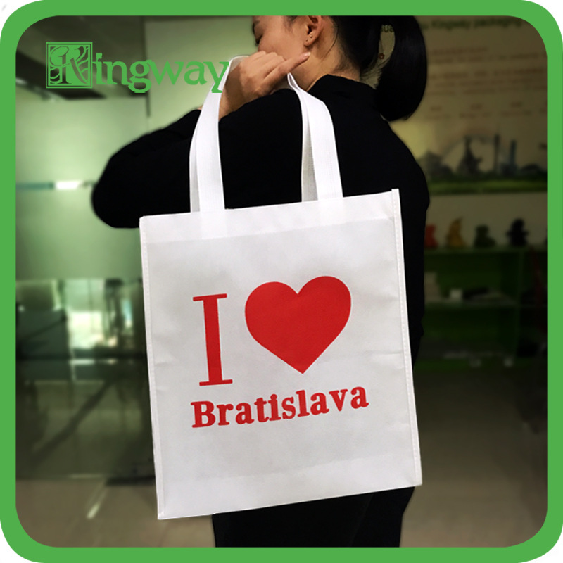 厂家生产 环保加厚高档礼品服装购物手提无纺布袋 可印刷