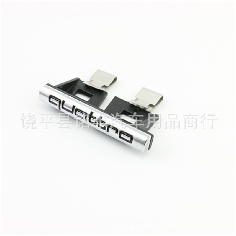 Suitable for Car Stickers A3 A4 A6La5 Q5 Modified Quattro Turbocharged Grille Mark Four-Wheel Drive Mark Suitable for Car Stickers A3 A4 A6La5 Q5 Modified Quattro Turbocharged Grille Mark Four-Wheel Drive Mark