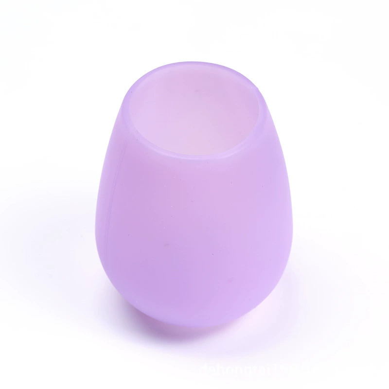 Silicone handheld multicoloured wineglass, wholesale