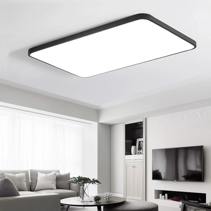 Потолочная LED-лампа для гостиной, прямоугольные акриловые лампы для беседки, индивидуальный заказ