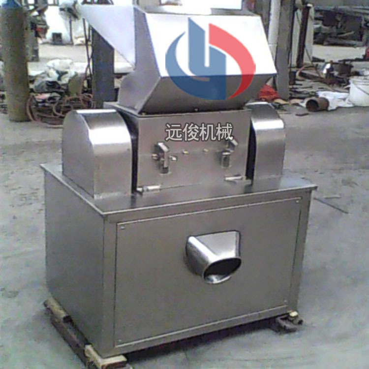 生产不锈钢骨头鸡爪粉碎机 低速刀片剪切式玛咖破碎机 价格实惠