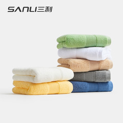 [New Product] Sanli Nordic style face towel pure cotton towel plus size 165g combed face towel gift wholesale