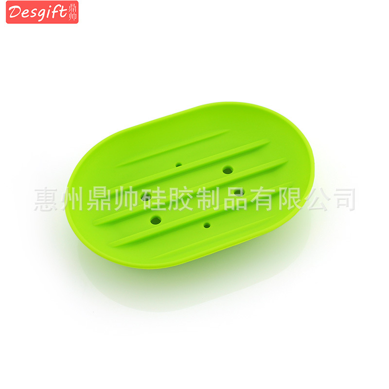 Amazon colorido antideslizante titular de jabón de silicona drenaje caja de jabón titular de jabón de silicona baño ponche-libre