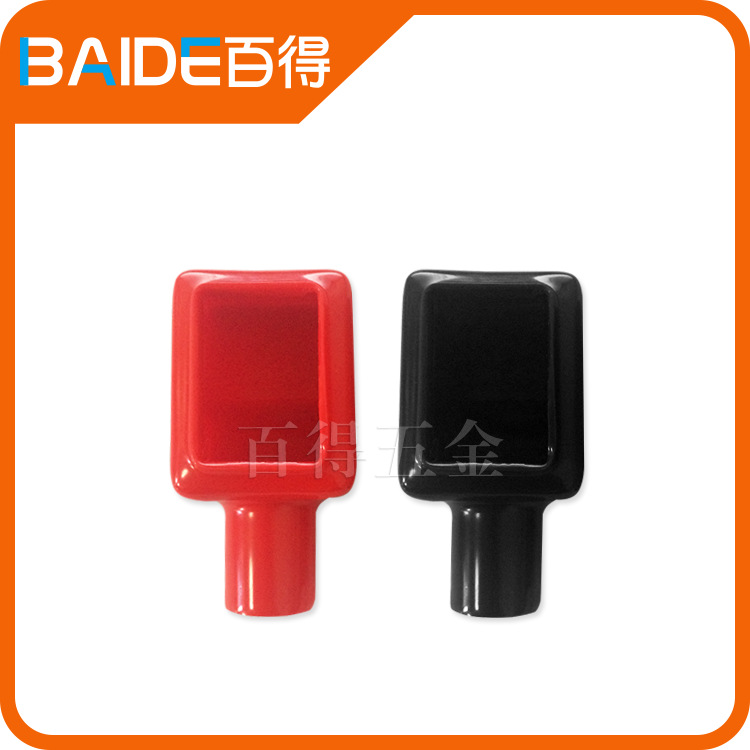 汽车电瓶卡子护套线束末端保护套帽PVC绝缘保护防尘帽绝缘套